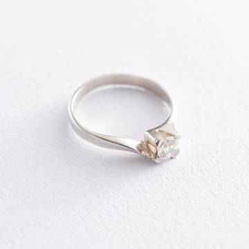 Серебряное кольцо с фианитом 11926 Серебряное кольцо с фианитом 11926
