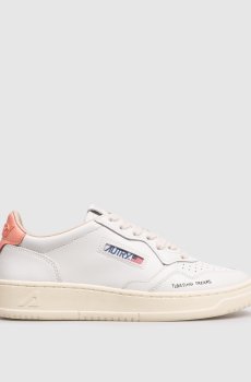 Белые кожаные кроссовки Medalist