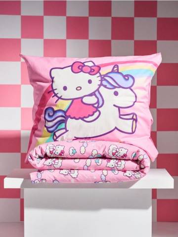 Комплект постільної білизни Hello Kitty - світло-ліловий Комплект постільної білизни Hello Kitty - світло-ліловий
