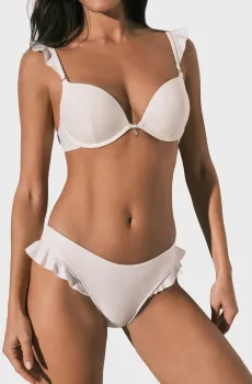 Женские белые трусики от купальника Белый M womensecret 6463600