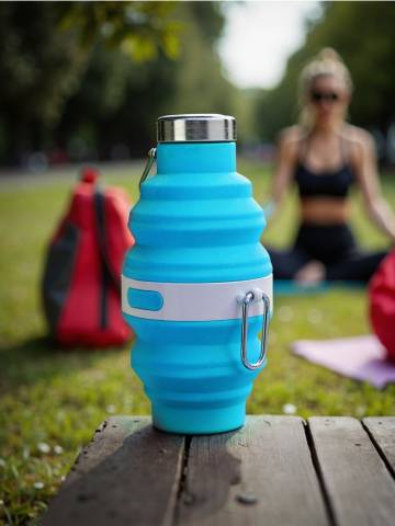 Пляшка - синій