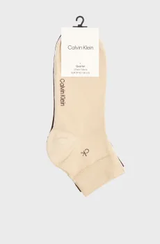 Мужские носки (3 пары) QUARTER Разноцветный 39-42 Calvin Klein 701234209