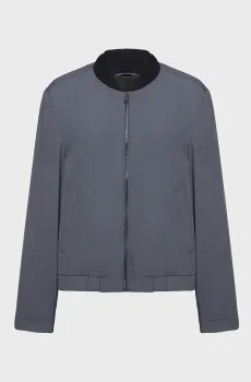 Мужской темно-серый бомбер TECHNO WOOL HERO BOMBER Серый S Calvin Klein K10K111607