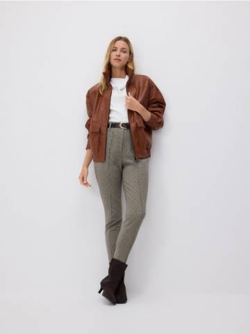 Reserved - Блузка з віскози - кремовий - 092IC-01X