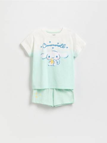 Reserved - GIRLS` PYJAMA - блідо-зелений - 589EB-07X Reserved - GIRLS` PYJAMA - блідо-зелений - 589EB-07X