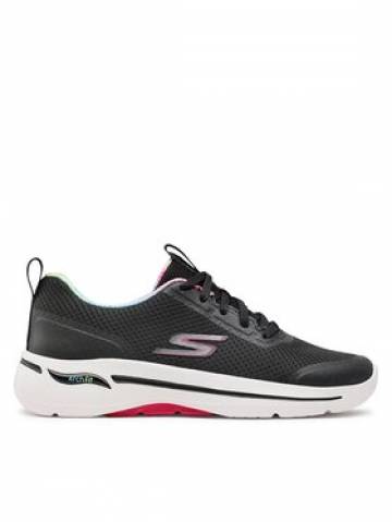 Skechers Снікерcи Go Walk Arch Fit 124868/BKHP Чорний Skechers Снікерcи Go Walk Arch Fit 124868/BKHP Чорний