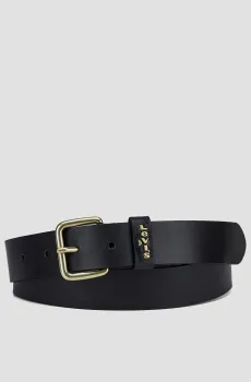 Женский черный кожаный ремень Черный 80 Levi’s® 37460;0052