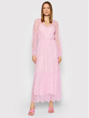 TWINSET Вечірня сукня 221TP2140 Рожевий Straight Fit TWINSET Вечірня сукня 221TP2140 Рожевий Straight Fit