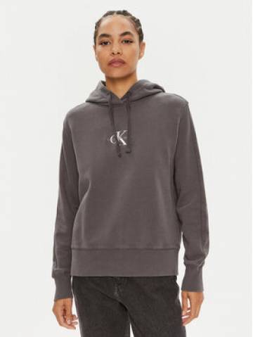 Calvin Klein Jeans Світшот Monologo J20J223534 Сірий Regular Fit Calvin Klein Jeans Світшот Monologo J20J223534 Сірий Regular Fit