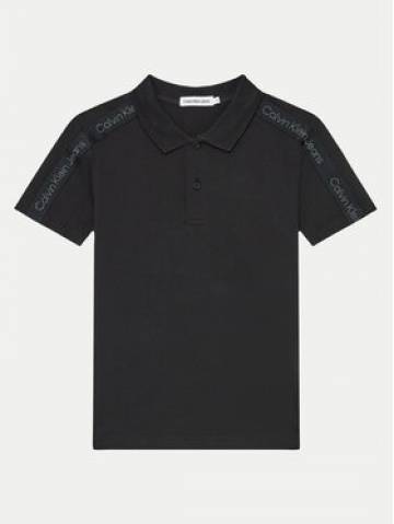 Calvin Klein Jeans Поло IB0IB02149 Чорний Regular Fit Calvin Klein Jeans Поло IB0IB02149 Чорний Regular Fit