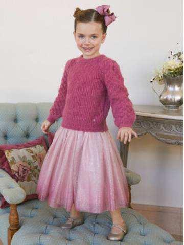 Abel & Lula Спідниця 5517 Рожевий Regular Fit Abel & Lula Спідниця 5517 Рожевий Regular Fit