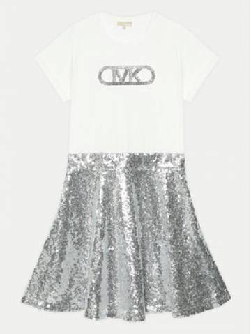 MICHAEL KORS KIDS Повсякденна сукня R30173 D Срібний Regular Fit MICHAEL KORS KIDS Повсякденна сукня R30173 D Срібний Regular Fit