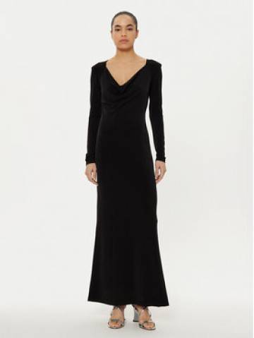 Patrizia Pepe Вечірня сукня 8A1443 J015 Чорний Regular Fit Patrizia Pepe Вечірня сукня 8A1443 J015 Чорний Regular Fit