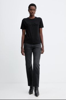 Хлопковая футболка Twinset