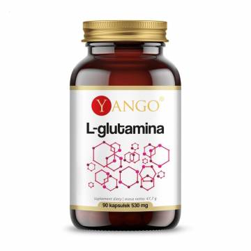 L-глютамин Yango L-Glutamina 530 мг, 90 капсул L-глютамин Yango L-Glutamina 530 мг, 90 капсул