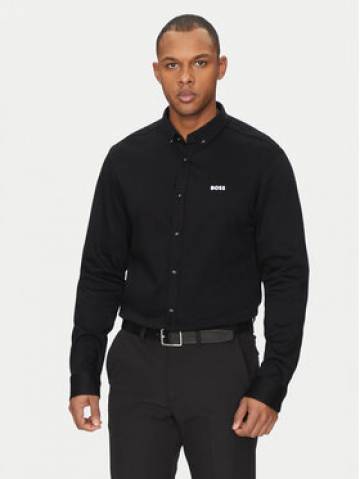 BOSS Сорочка 50533163 Чорний Regular Fit BOSS Сорочка 50533163 Чорний Regular Fit