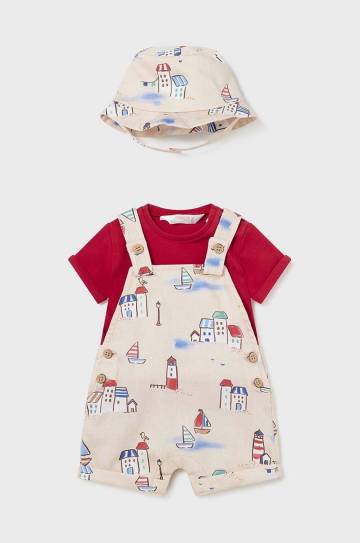 Комплект для младенцев Mayoral Newborn цвет красный Комплект для младенцев Mayoral Newborn цвет красный
