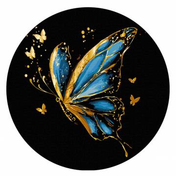 Картина за номерами Brushme Метелик 30 см (RCB00117M)