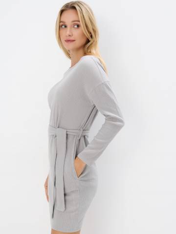 Mohito - Трикотажна сукня міні - сірий - XL Mohito - Трикотажна сукня міні - сірий - XL