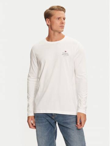 Tommy Hilfiger Longsleeve MW0MW36501 Білий Regular Fit Tommy Hilfiger Longsleeve MW0MW36501 Білий Regular Fit