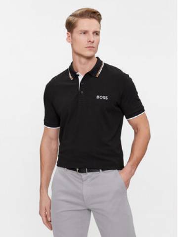 Boss Поло Paddy Pro 50469102 Чорний Regular Fit Boss Поло Paddy Pro 50469102 Чорний Regular Fit