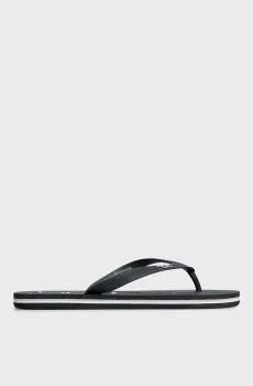 Мужские черные вьетнамки BAY BEACH BASIC Черный 44 Pepe Jeans PMS70128