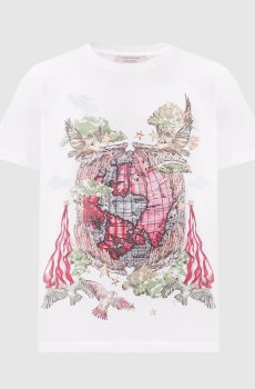 Белая футболка Dream World