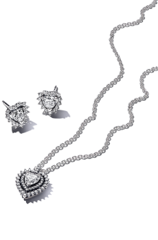 Подарунковий комплект "Сяюче серце з ореолом"