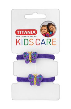 Набор резинок для волос Titania Бабочка, 2 шт (8512 KIDS)