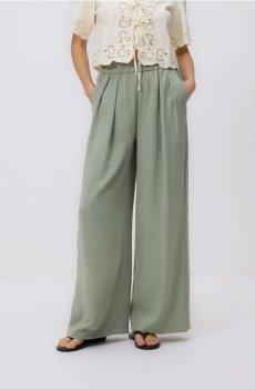 Reserved - Широкі штани - коричневувато-зелений - 522HV-78X