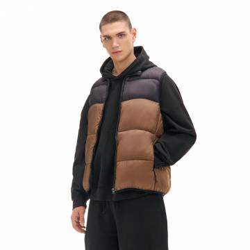 Cropp - Стьобаний жилет - коричневий Cropp - Стьобаний жилет - коричневий