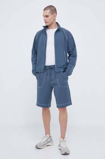 Спортивная куртка Calvin Klein Performance цвет серый переходная Спортивная куртка Calvin Klein Performance цвет серый переходная