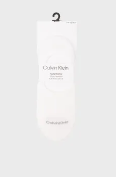 Женские белые следы (2 пары) Белый 35-38 Calvin Klein 701218771