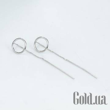 Серьги с подвесками Silvex925 Серьги с подвесками Silvex925