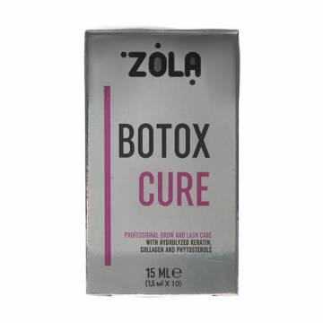 Ботокс для бровей и ресниц Zola Botox Cure, 10*1.5 мл (саше)