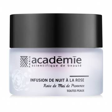 Ночной крем для лица Academie Aromatherapie Night Infusion Rose Cream с экстрактом прованской розы, 30 мл Ночной крем для лица Academie Aromatherapie Night Infusion Rose Cream с экстрактом прованской розы, 30 мл