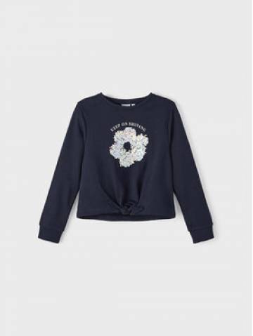 NAME IT Світшот 13219611 Cиній Regular Fit NAME IT Світшот 13219611 Cиній Regular Fit
