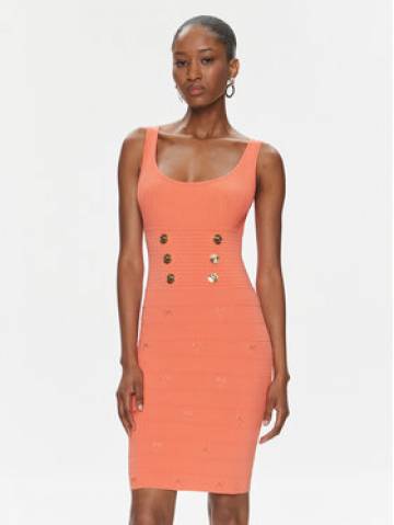 Pinko Трикотажна сукня Cactus 102879 A1LK Кораловий Slim Fit Pinko Трикотажна сукня Cactus 102879 A1LK Кораловий Slim Fit