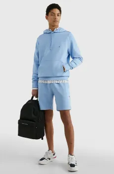 Мужские голубые шорты TOMMY LOGO Голубой S Tommy Hilfiger MW0MW22198