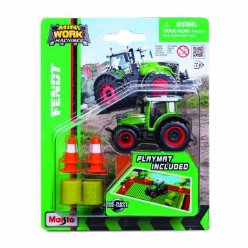 Ігровий набір Maisto Mini Work Machines Трактор зелений (15592/3) Ігровий набір Maisto Mini Work Machines Трактор зелений (15592/3)