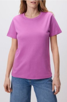 Reserved - Бавовняна футболка - світло-ліловий - 166AF-40X