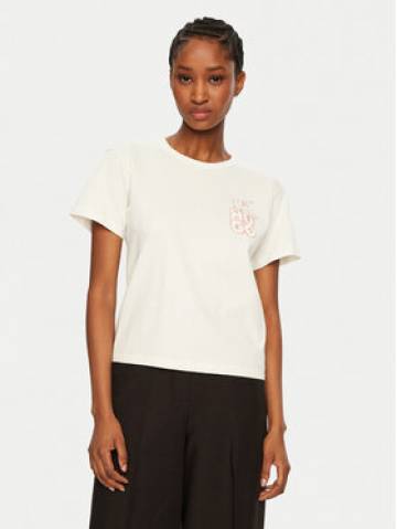 HUGO Футболка Destrel_1 50534246 Écru Regular Fit HUGO Футболка Destrel_1 50534246 Écru Regular Fit
