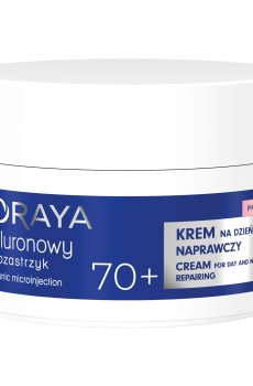 Восстанавливающий крем для лица Soraya Hyaluronic Microinjection Pro Matrix Peptide Repairing 70+, 50 мл