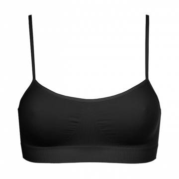 Бесшовный топ женский Giulia Cami Top на тонких бретелях, Black, размер S/M Бесшовный топ женский Giulia Cami Top на тонких бретелях, Black, размер S/M