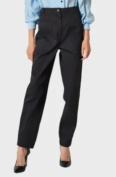 Женские черные брюки Черный L ANDRE TAN 41013