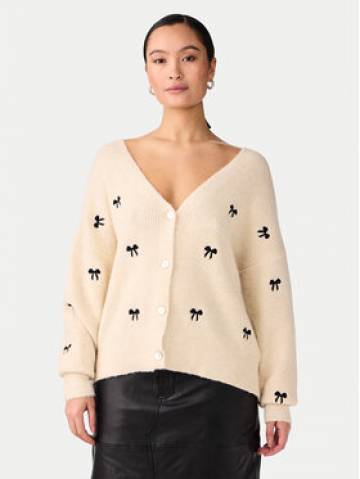 YAS Кардиган Bow 26034899 Бежевий Regular Fit YAS Кардиган Bow 26034899 Бежевий Regular Fit