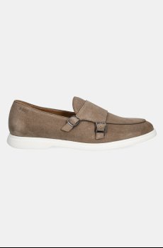 Замшевые мокасины BOSS Sienne