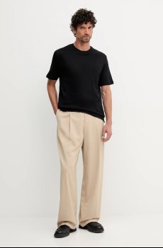 Хлопковая футболка BOSS H-Thompson  432