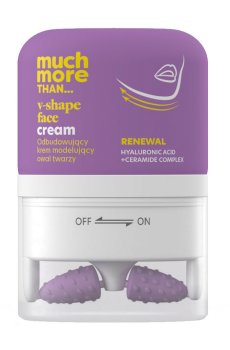 Обновляющий крем для лица HiSkin Much More Than V-Shape Face Cream с массажером, 50 мл