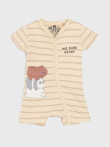 Ромпер We Bare Bears - кремовий Ромпер We Bare Bears - кремовий